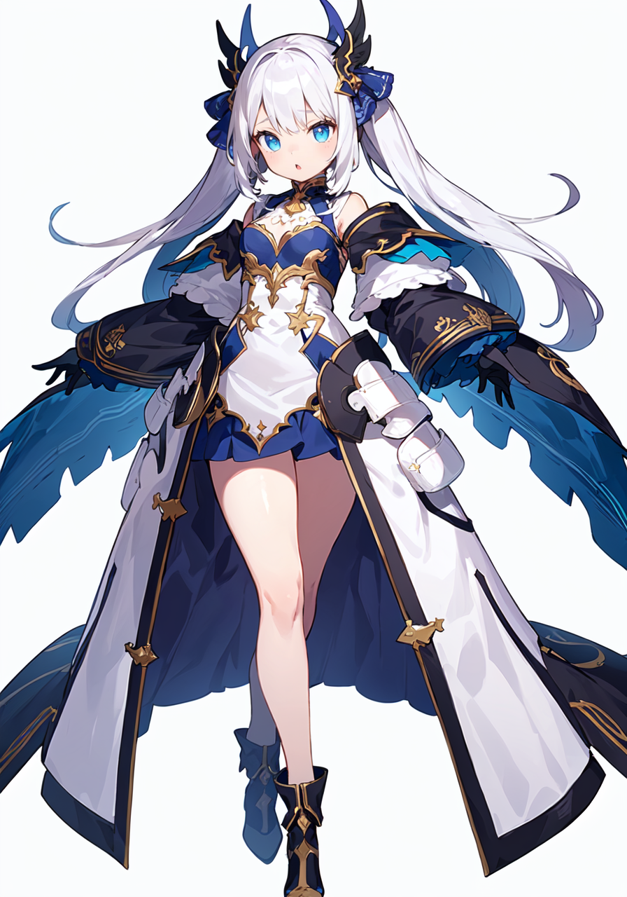 12254-164938552-standing,1girl,full body,solo,STANDING,symmetrical eyes,(Highest Quality, Amazing Details_1.4), Masterpiece,master' work,(white.png